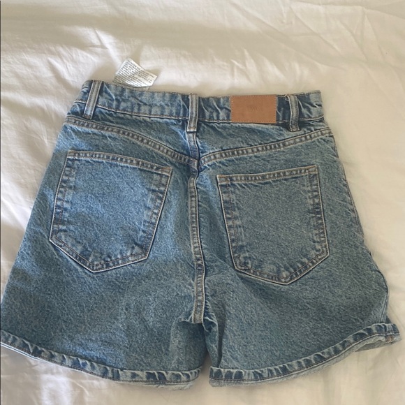 ZARA Blue Jean Shorts for Women - Picture 3 of 3